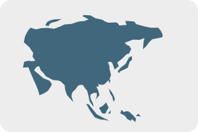 asia-11-countries map